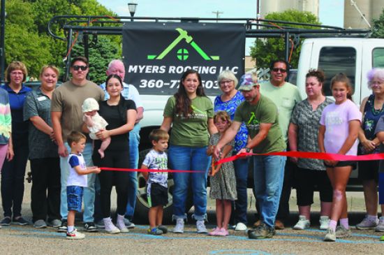 Chamber welcomes Myers Roofing as newest business in Liberal